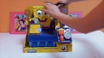 Little Kelly - Toys & Play Doh  - Spongebob Krabby Patty Maker ( Bikini Bottom, Patrick, Spongebob)