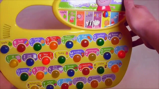 Little Kelly - Toys & Play Doh - PEPPA PIG ALPHABET PIANO (Kids Fun, Peppa Pig)-oVWXsexcPiQ