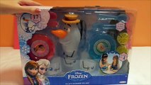 Little Kelly - Toys & Play Doh  - Olaf's Tea Party Set (Frozen, Elsa, Anna, Olaf)--tkd7E6RKFw
