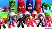 IRON MAN vs. CAPTAIN AMERICA Civil War Stacking Cups Spiderman Black Panther Play-Doh Surprise Eggs