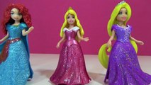 Princesas Disney magiclip dolls Princesses frozen toys juguetes Rapunzel Ariel Cenicienta Cinderella