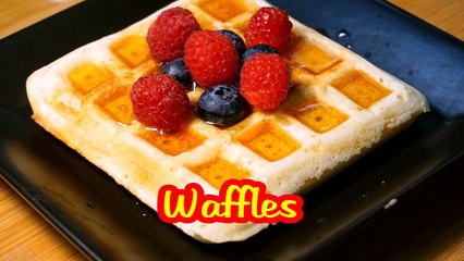 Homemade Waffles Recipe |  Samayal Manthiram