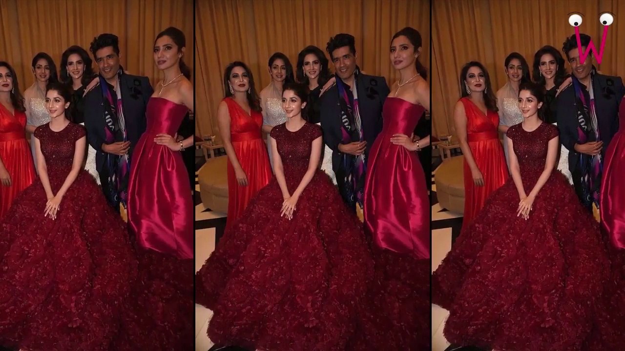 Mahira Khan Saba Qamar Sridevi And Mawra Hocane Party In Dubai