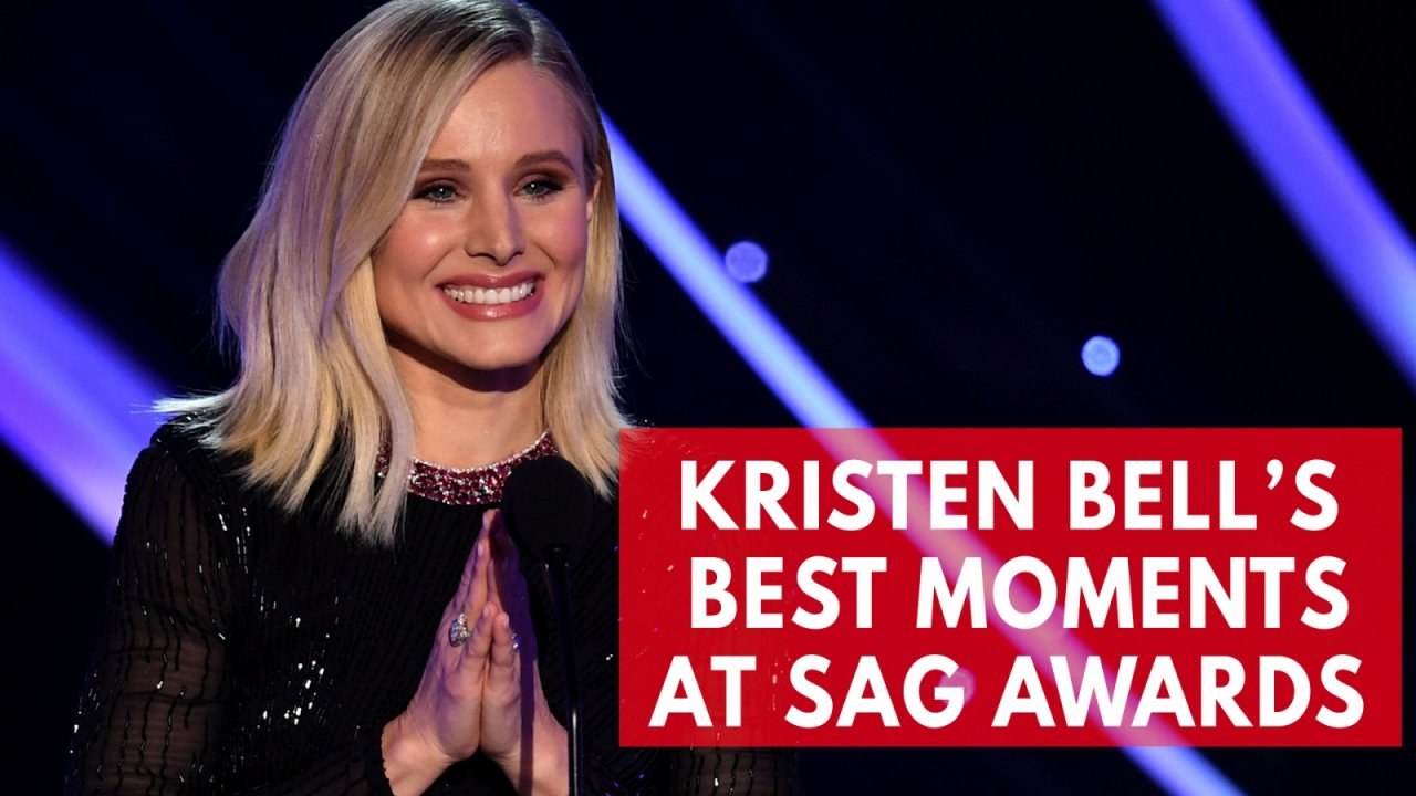 Kristen Bell's best moments hosting SAG Awards 2018