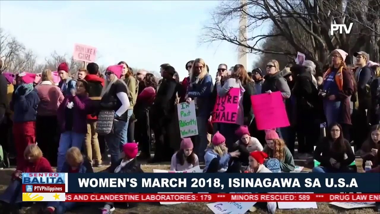GLOBALITA: Government 'shutdown' sa Amerika, idineklara; Women's March 2018, isinagawa sa U.S.A.; Kultura ng Afghanistan