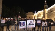Batı Şeria'da Pence'in ziyareti protesto edildi - BEYTÜLLAHİM