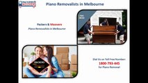 Piano Removalists in Melbourne