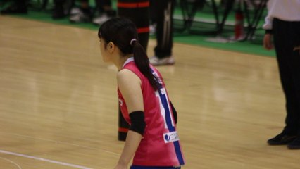 谷七海選手(Nanami Tani)PFUブルーキャッツ【平成29年度皇后杯全日本バレーボール選手権大会】2017.12.15ファイナルラウンド初日東京体育館