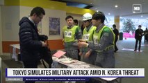 Tokyo simulates military attack amid N. Korea threat
