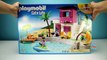 Playmobil City Life Beach House Building Playset and Sea Animals Toys