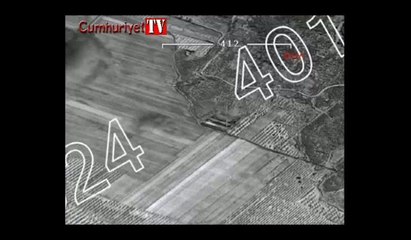 Silah ve mühimmat deposunun imha anı