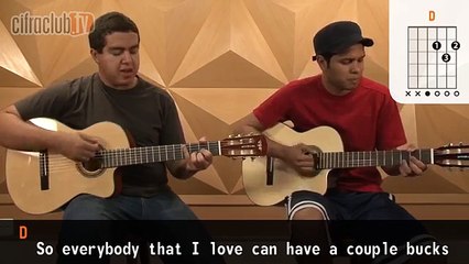 Billionaire - Travie McCoy (aula de violão simplificada)