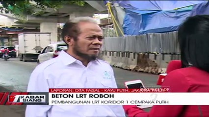 Penyebab Robohnya Proyek LRT di Kayu Putih Menurut Ahli Konstruksi