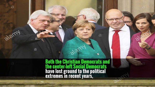 Angela Merkel Spared Disaster, and German Coalition Talks to Continue