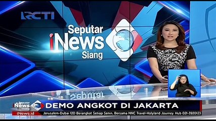 Angkot di Tanah Abang Mogok Massal