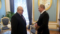 Vladimir Putin congratulated Alexander Kalyagin