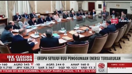 Eropa Setujui RUU Penggunaan Energi Terbarukan