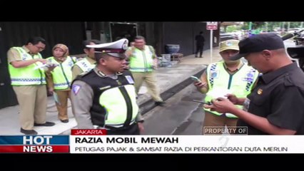 Razia Pajak Mobil Mewah, Petugas Mendapati Data Palsu