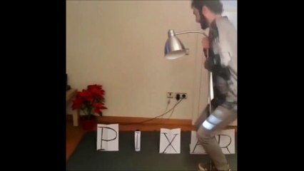Refaire l'intro de PIXAR quand tu es bourré... Raté