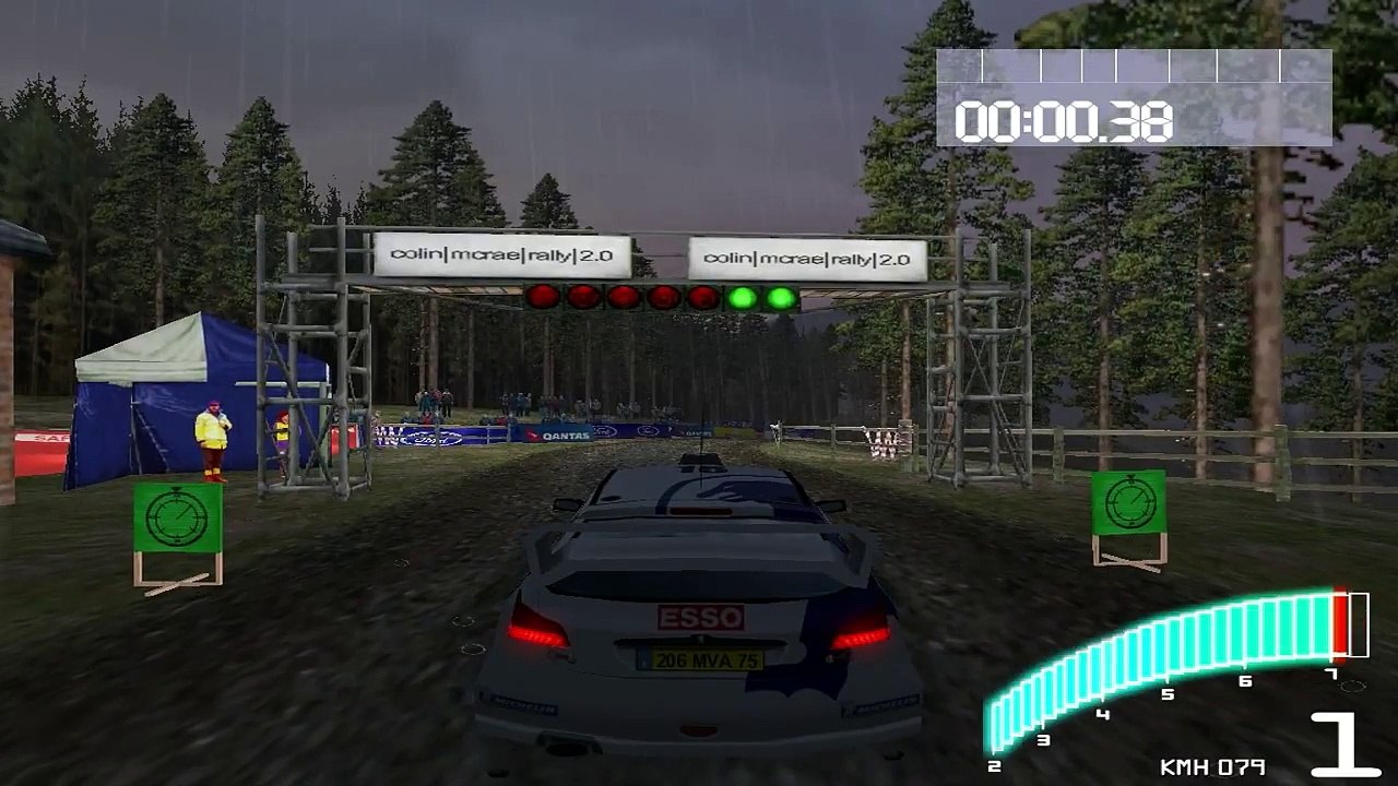 Colin McRae Rally 2 United Kingdom Stage 10 [vintagegames]