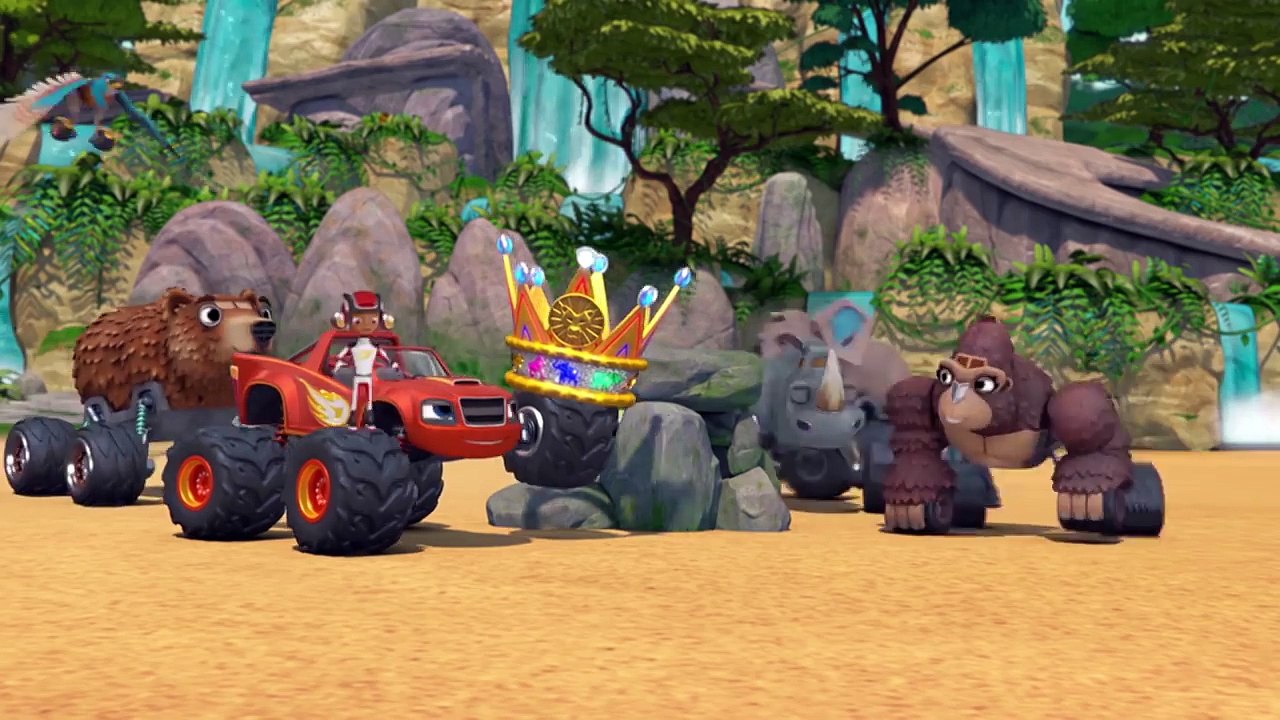 Blaze and the Monster Machines _ The Great Animal Crown - Dailymotion Video