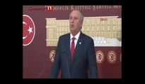 Muharrem İnce, CHP Genel Başkanlığı'na aday olduğunu açıkladı