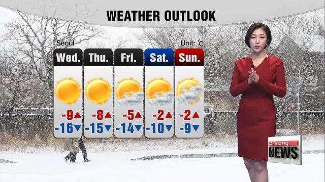 Snow tonight in Seoul, Gangwon Province _ 012218