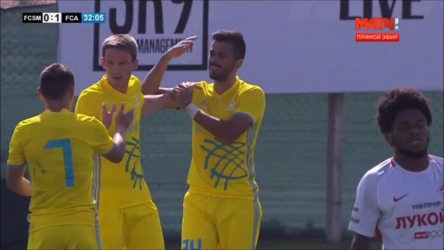 0-2 Marin Tomasov Goal International Club Friendly - 22.01.2018 Spartak Moscow 0-2 FC Astana