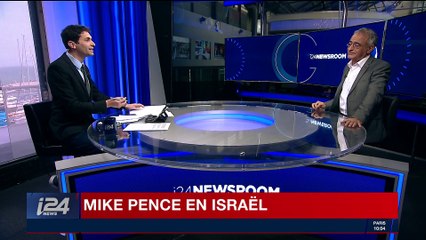 Mike Pence en Israël