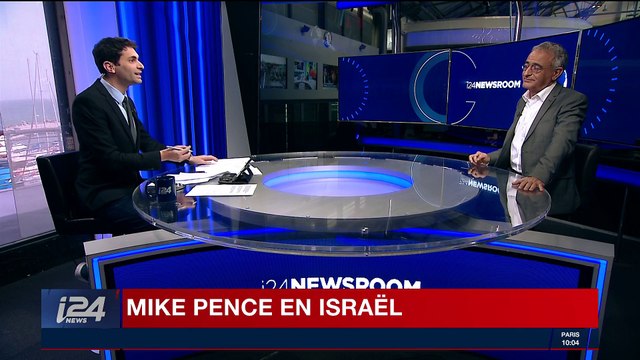 Mike Pence en Israël