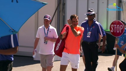 Open d'Australie 2018 - Roger Federer en quarts : "Je n'ai pas changé mes plans"