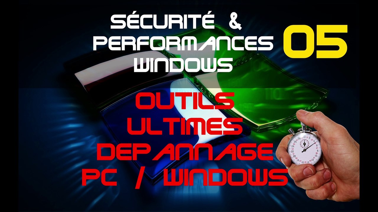Sécurité et Performance Windows 05 Outils Ultime pour Depanner, virus, réparation et récupération Windows et bien plus