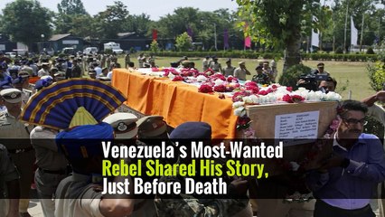 Venezuela’s Most-Wanted Rebel Shared His Story, Just Before Death