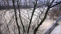 Inondations au quartier du Faubourg Marcel à Saint-Claude