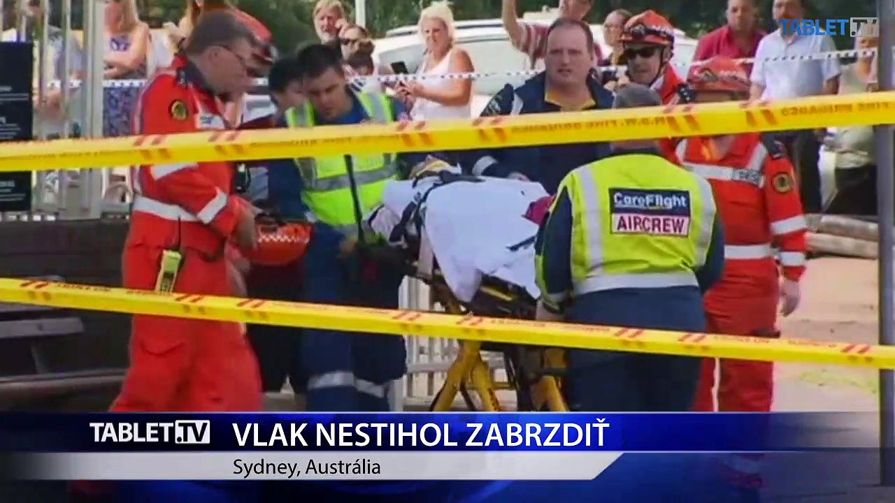 Havária vlaku neďaleko Sydney si vyžiadala 16 zranených