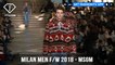 MSGM Milan Men Fashion Week Fall 2018 College Life Direction Collection | FashionTV | FTV