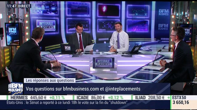 Le débrief d'Intégrale Placements: Christian Fontaine et Stéphane Van Huffel - 22/01
