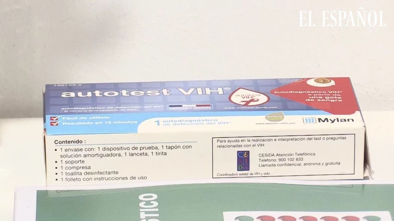 El "autotest" del VIH ya está disponible en farmacias sin necesidad de receta