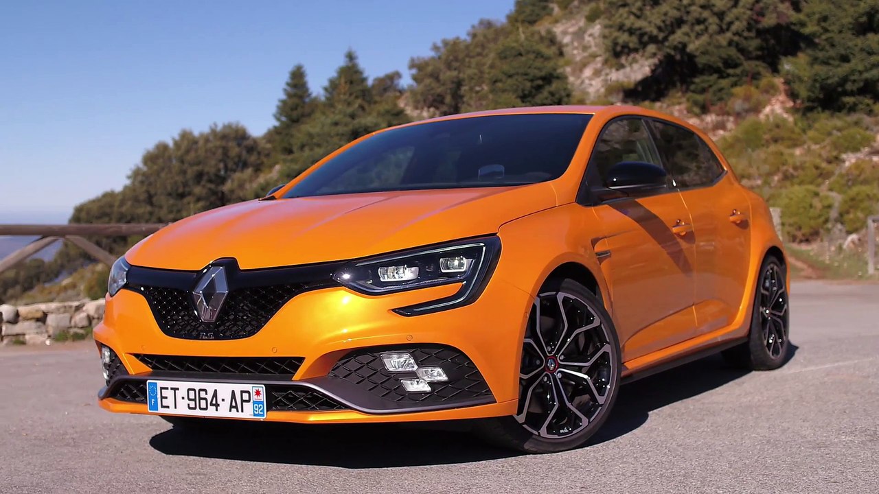 2018 New Renault MEGANE R.S. Sport chassis and...