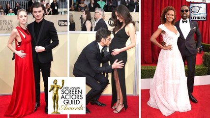 Couples Looking In Love At The SAG Awards 2018
