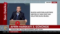Cumhurbaşkanı Erdoğan'dan kritik Afrin açıklaması: Kimsenin toprağında gözümüz yok