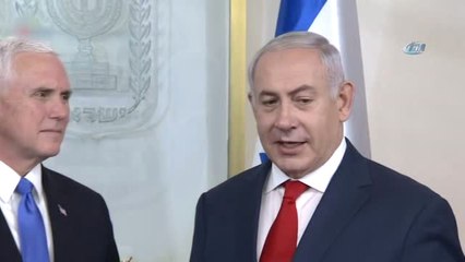 Mike Pence, İsrail Başakanı Netanyahu ile Görüştü
