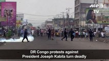 Fresh DR Congo protests against Kabila turn deadly