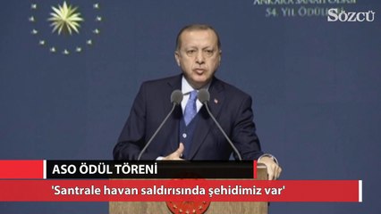 Download Video: Erdoğan: 'Santralimizin olduğu yere attıkları havan ile bir şehidimiz var'