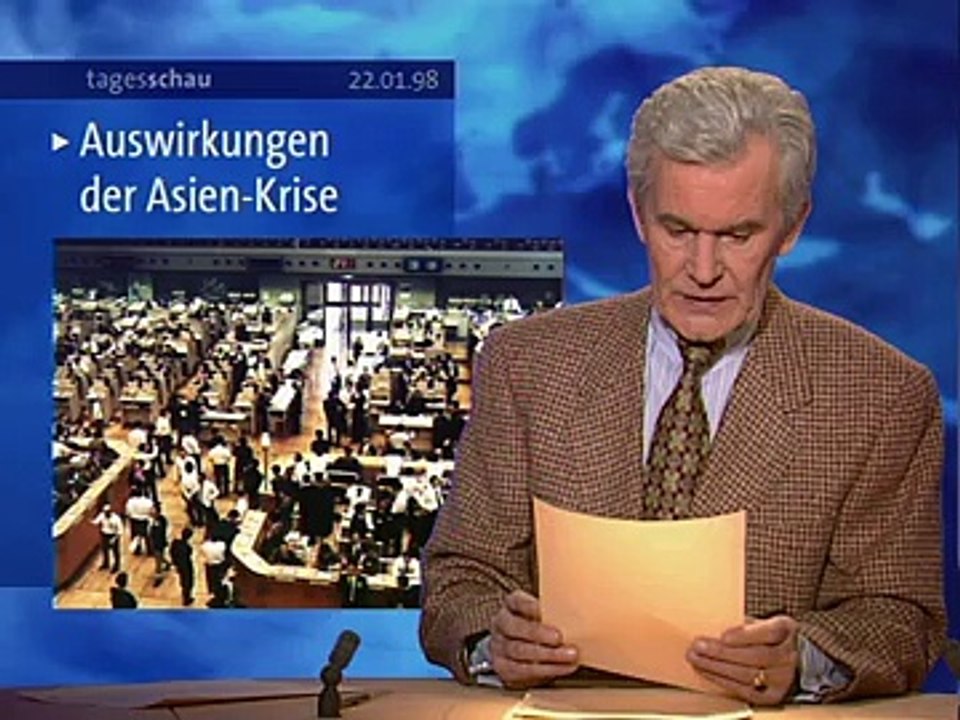 Tagesschau | 22. Januar 1998 20:00 Uhr (mit Wilhelm Wieben) | Das Erste