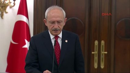 Başbakan Yıldırım, Çankaya Köşkü'nde, CHP Genel Başkanı Kılıçdaroğlu ile Görüştü-2