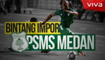 Senyum Djanur Lihat Aksi Dua Pemain Impor PSMS