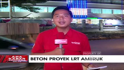 "Beton Proyek LRT Ambruk" [Part 2] - Apa Kabar Indonesia Malam