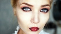 Seductive Vampire Makeup Tutorial || Hallow