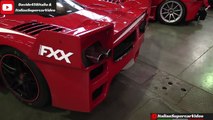 Ferrari FXX Evoluzione and its SCREAMING V12 engine!!! - Motor Show Bologn